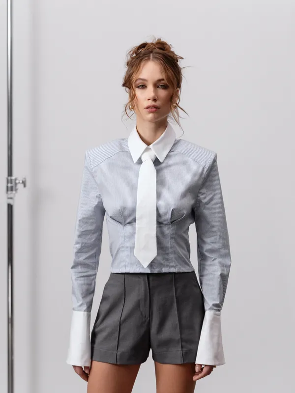 Сорочка Bally, в смужку