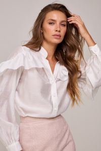 Блуза Boho, цвет белый - 8