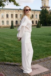 Блуза Boho, цвет белый - 5